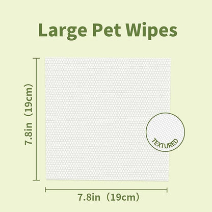 400 Unscented Dog Wipes for Paws and Butt Plant Based Hypoallergenic Pets Cleansing & Deodorizing Anal Gland Hygienic Puppy Wipes for Dogs Face and Body Cat Wipes Cleaning Fur Doggie Wipes Doggy Wipes