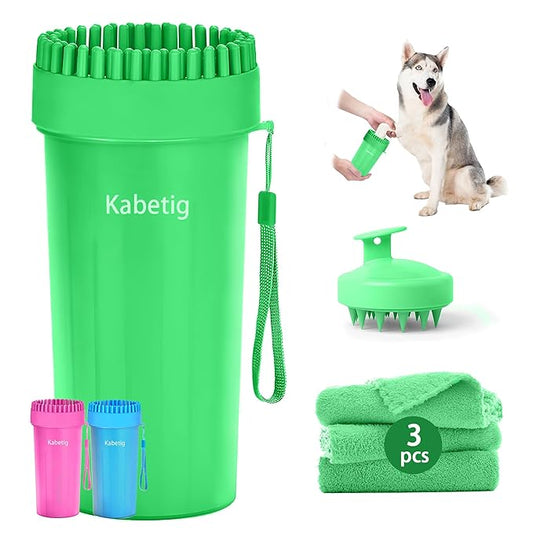 Dog Paw Cleaner for Large/Extra Large Breeds - Pet Foot Washer Cup