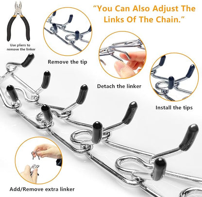 Dog No Pull Collar, Martingale Collar for Large Medium Small Dogs (XL (Neck:20''-23'' Weight Around:90 lbs))