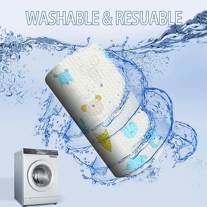 Dog Playpen Mat Carate Mat Puppy Pads,Personalized Dog Crate Pad,Anti-Slip Bottom[PLAYPEN NOT Included!!!] Reusable Whelping Playpen Crate Reusable Washable Pet Mattress Pads Pet Training Pads