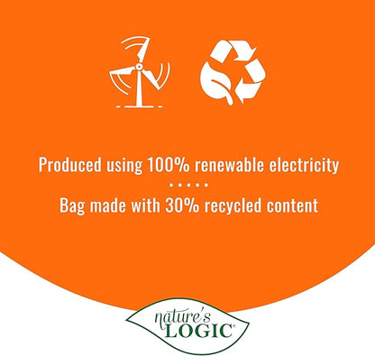 Nature's Logic Dry Dog Food - 100% Natural - No Synthetics - For All Ages, Sizes, Breeds - Free From Common Allergens, High Protein - Duck & Salmon Meal Feast, 13lbs