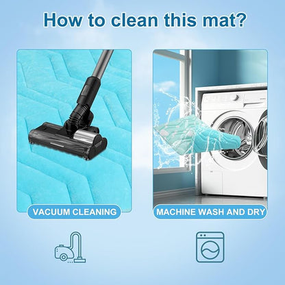 BEAUTYZOO Upgrade Dog Cooling Mat Extra Large, Reversible Self-Cooling Mat for Dogs, Thicken Pet Ice Cool Pad Blanket for Summer Kennel Sofa Bed Floor Car Seat, Machine Washable&Foldable, 59"x40"