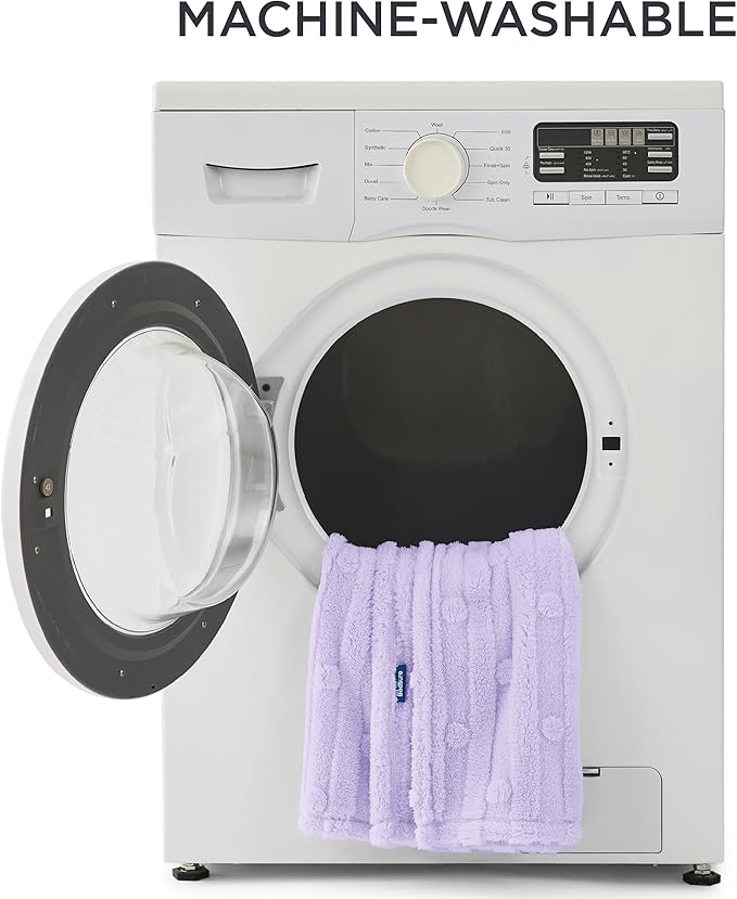 Bedsure 1 Pack 2 Dog Blankets for Small Dogs - 2pcs Washable Soft Fluffy Puppy Blanket with Premium 300GSM Coral Fleece, Cozy Cat Blankets for Indoor Cats, Fuzzy Pet Blanket for Kitten Doggy, Purple