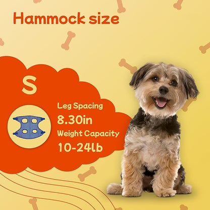 Dog Grooming Hammock, Gromming Hammock for Small and Medium Dogs, Dog grumming suplies kit, Dog Grooming Hammock Harness for Cats & Dogs, Grooming Hammock Set 15 pcs (Small)