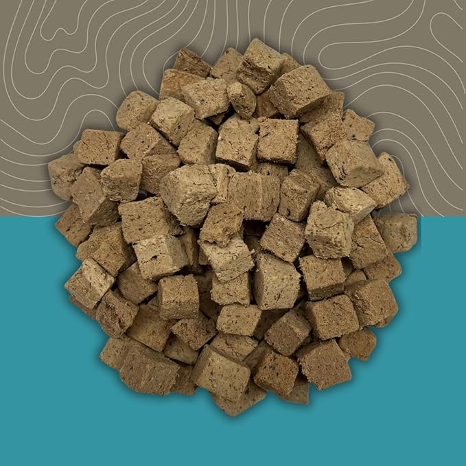 MONTANA DOG FOOD CO. Freeze-Dried Raw Surf & Turf Recipe Dog Food – Grain-Free, High-Protein Meal or Topper, Made in USA with USA Ingredients -6.4 oz Bag