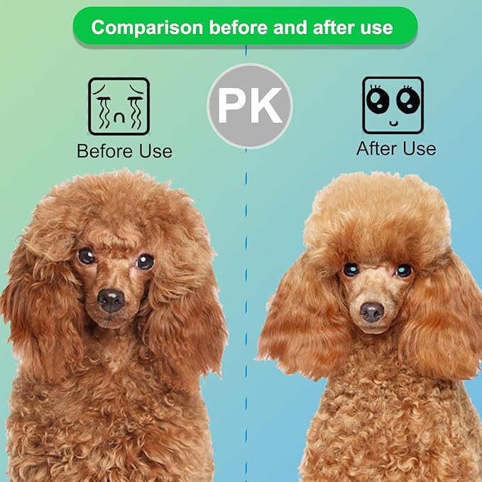 Dog Brush, Cat Brush, Dog Brush for Long and Short Hair, Pet Grooming Brush, Self-cleaning Slicker Brush Remove Pet Hair from Brush with One Button