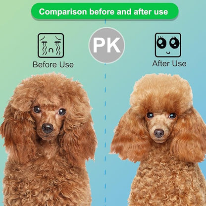 Dog Brush, Cat Brush, Dog Brush for Long and Short Hair, Pet Grooming Brush, Self-cleaning Slicker Brush Remove Pet Hair from Brush with One Button