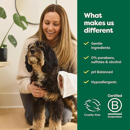 Earth Rated Scrub & Play Bundle - Includes 1 Curly Coat Dog Shampoo & 1 Large Enrichment Toy