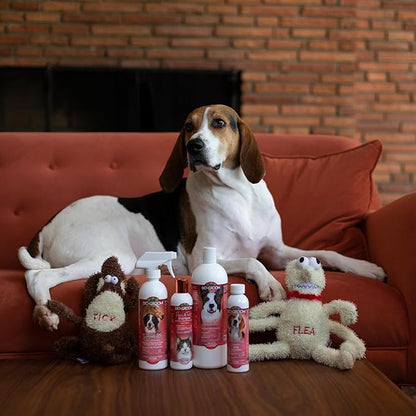 Bio-Groom Flea & Tick Dog Shampoo - Flea and Tick Prevention for Dogs, Cat Flea Treatment, Cruelty-Free, Made in USA, Natural Tick Repellent, Protein-Lanolin Shampoo - 2.5 Gallons