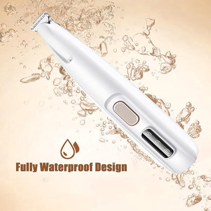 Dog Paw Trimmer,2025 Upgrades Dog Paw Trimmer with LED Light,18 mm Widen Blade, 35 dB Low Noise,Rechargeable Pet Electric Hair Clipper for Dogs and Cats(1pc)