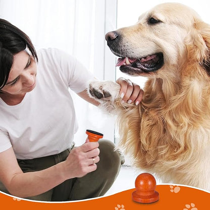 Dog Nail Scratch Board for Dogs, Dog Nail File Board, Dog Scratch Pad for Nails, Handhold Nail File for Dogs, Cat Nail File,Dog Nail Board for Dogs,Pet Nail File with 3 Pcs Replaceable Sandpaper(Wood)