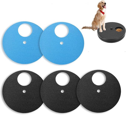 5pcs Dog Scratch Replacement Pad, Self-Adhesive Emery Paper Scratching Dog Pad, Replaceable Sticky Sandpaper Dogs Scratch Board,Refillable Discs & Board for Nail Care