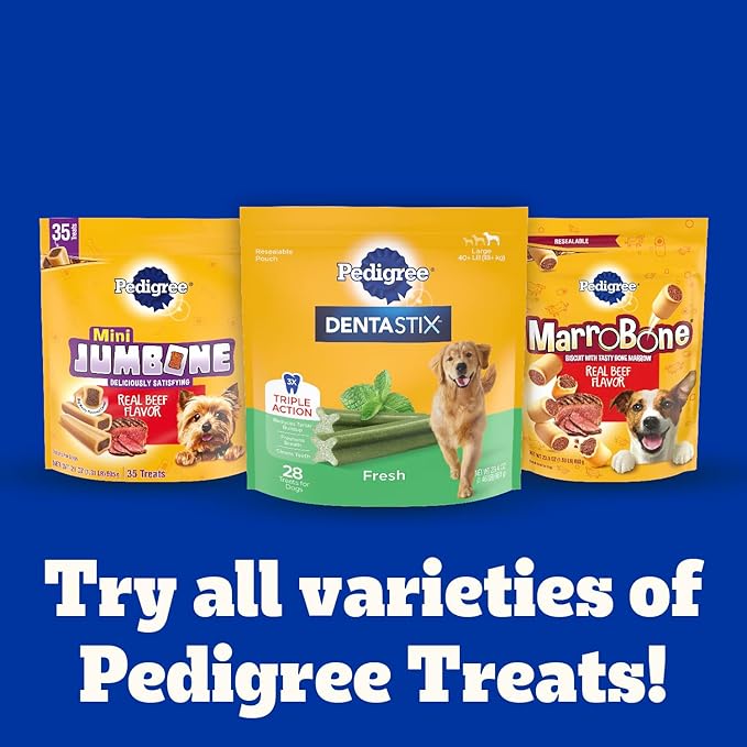 Pedigree Canine Cookout Soft Dog Treats, Chicken Flavored Meaty Sticks and Strips, (2) 18.2 oz Bags