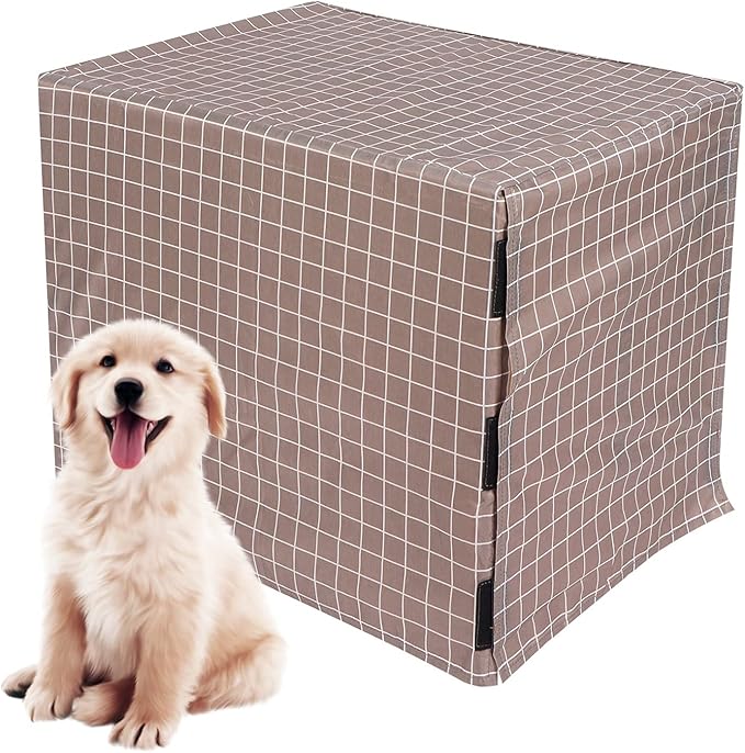 Dog Kennel Cover Oxford Pet Cage Cover Oxford Cat Crate Cover Seasons Universal Rain Dust and Sun Protection Pet Supplies for Dog Cat