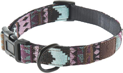 Embark Urban Dog Collar  Dog Collar Stylish & Durable Nylon Dog Collar for Large Dogs, Small Dogs & Medium Dogs.Comfortable Pet Collar Strong Buckles for Any Size Breed (Aztec, Small)