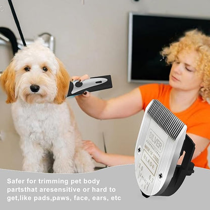 5 in 1 Replacement Blades Compatible with WAHL Bravura .Chromadoï¼_reativaï¼_igura Dog Clippers for Dogs Groomingï¼2 Packs