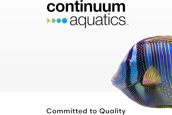 Continuum Aquatics Fraction Water Conditioner for Freshwater & Marine Aquariums – Removes Ammonia, Chlorine & Chloramines – Supports Aquarium Balance – Reef & Fish Safe – Advanced Water Treatment, 4 L