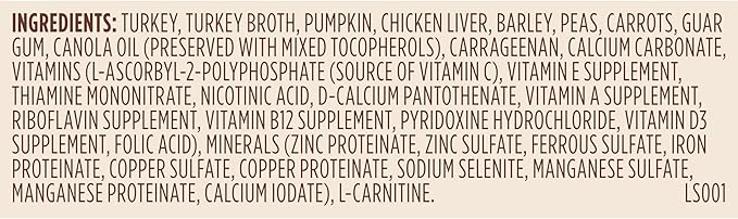 Nutrish Rachael Ray Weight Management Wet Dog Food Premium Paté Real Turkey & Pumpkin Recipe, 13 oz. Can, 12 Count