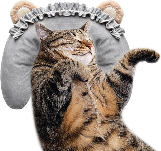 Pet Pillow for Dogs, Dog Calming Pillow, Cat Pillow, Soft Dog Neck Pillow, U-Shaped Pillow for Cat and Dog, Machine Washable Pet, Improve Pet Sleeping