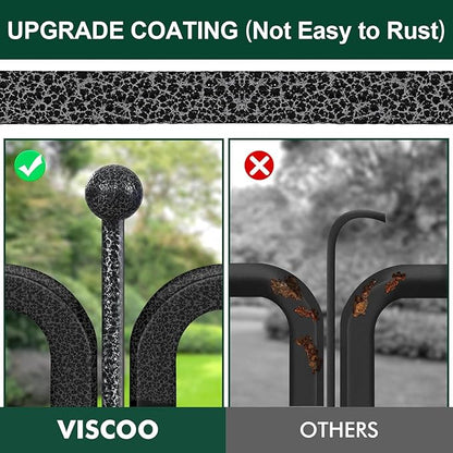 Dog Playpen Outdoor, 16 Panels 40" High Metal Dog Fence with Gate, Pet Fence for Large/Small Dogs, Portable Dog Fence for RV Camping, Yard