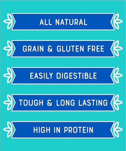 All Natural Himalayan Yak Chews for Dogs | Natural Long Lasting Dog Chew Made from Yak Milk | Great for Aggressive Chewers | Does Not Stain Carpets or Furniture