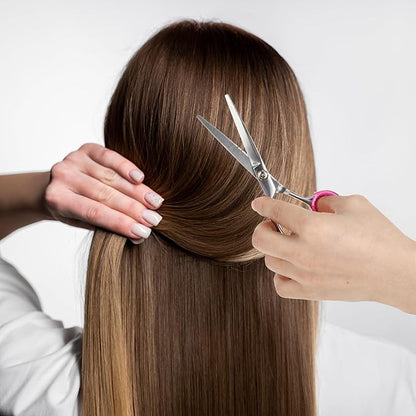 12 PCS Scissors Finger Rings Soft Silicone Scissors for Pet Grooming Scissors Accessories for Animal Hair Cutting Thumb Inserts Finger Protector Ring for Professional Barber