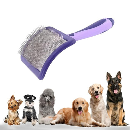 Dog Brush for Poodles,Grooming Brush for Dematting, and Detangle,Dog Brush for Poodles,German Shepherd Hair,Pitbulls,Yorkies,Labrador Retriever Grooming and Bathing