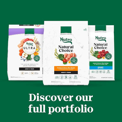 Nutro Natural Choice Adult Small Breed Dry Dog Food, Chicken and Brown Rice, 13 lbs.