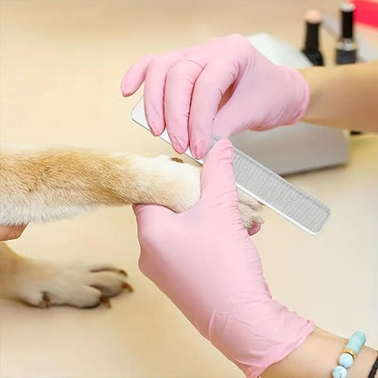 DoggyDapper Dog Nail Clippers and Trimmer with Safety Guard to Avoid Over-Cutting Toe Nails- Professional Grooming Razor Edge Blades Pet Nail Clipper with Free Nail File for Small Medium Large Breeds