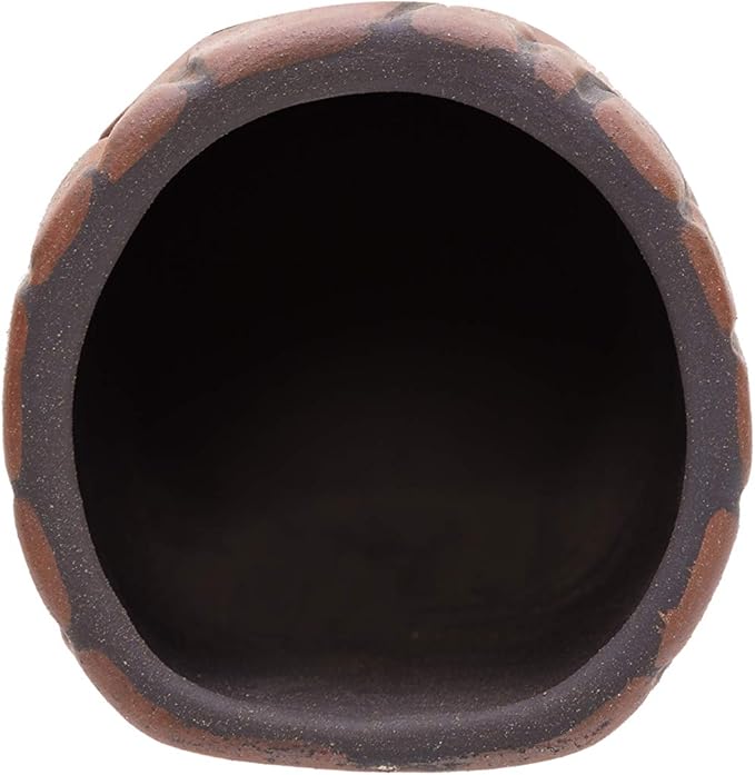 Plecoceramics Large Pleco Cave Breeding Ceramic Decorations Fish Tank Aquarium (1 pcs Large)