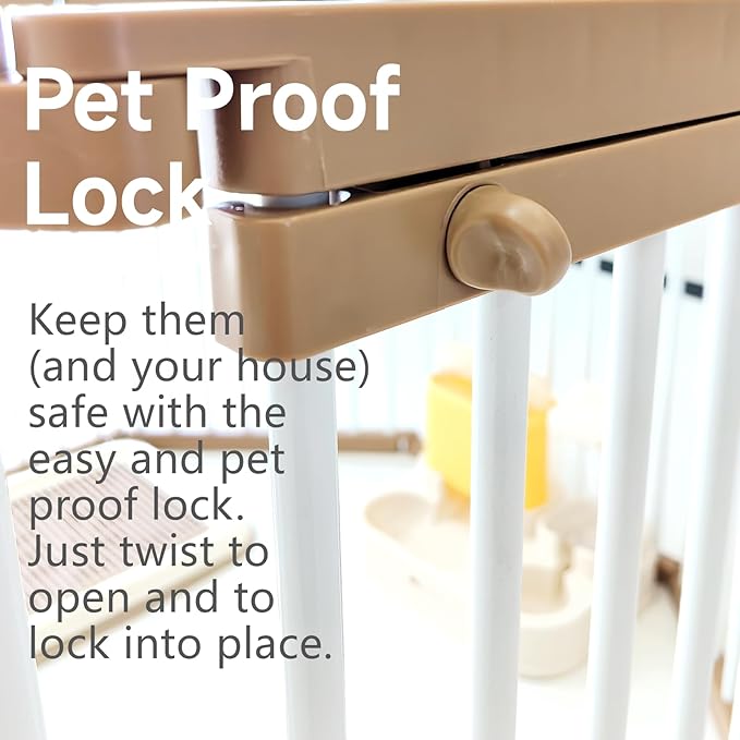 Dog Playpen Foldable Metal Pet Pen Fence Pet Door 10 Panels for Medium/Small Dogs, Indoor & Outdoor,Portable Pet Playpen for Camping, Yard and RV