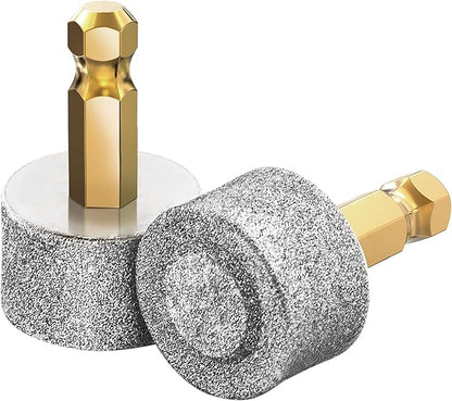 Dog Nail Grinder Replacement Head Drills Pet Nail Grinder Replacement Professional Spare Grinding Head for Dog Claw (2Pieces)