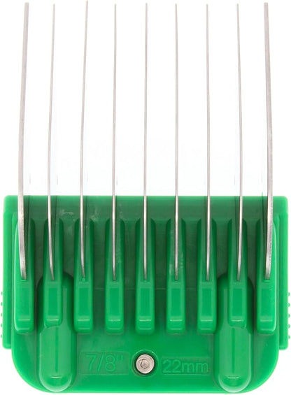 22mm 7/8" Animal Clipper Guard Attachment (Not Compatible on 5-in-1 Blade) for A5 Series Clippers |Stainless Steel Blade for Dog Groomers| Snap-On/Off Guard Combs for Dog Grooming (Standard COMB22MM)