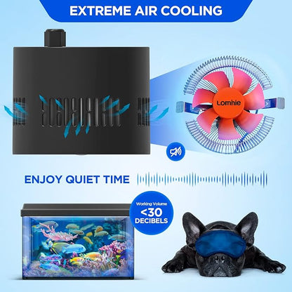 Full Spectrum Aquarium Light, Adjustable Saltwater Fish Tank Light for Reef, Coral, Nano Aquarium Tank Supports 4 Channels WiFi and Remote Controller (Reef s-120)