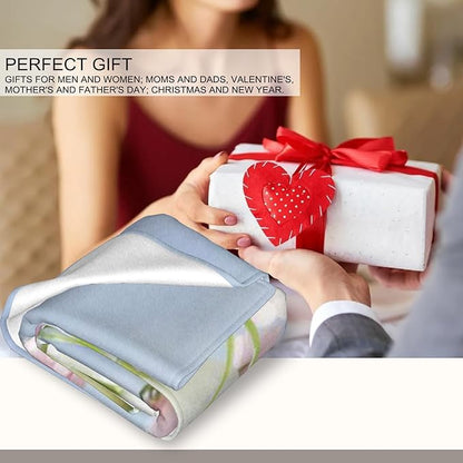 Stacked Cats Blanket Soft Cozy Flannel Throw Blanket, Warm Yet Lightweight Cute Cartoon Kittens Blankets for Travel, Couch, Bed, for Adults Kids Women Girls, Fuzzy Outdoor Comfort Wrap 60"×50"