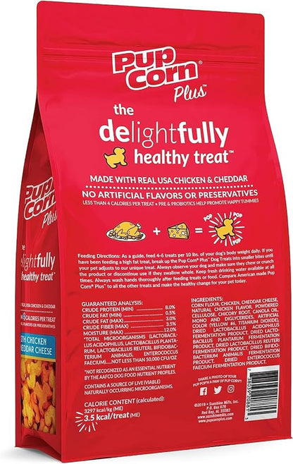 (3 Pack) Pupcorn Healthy Dog Treats