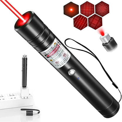 IVVTRYI Red Laser Pointer, Lighted pet Interactive Toys, Keep Cats Busy, Suitable for Kittens and Puppies Chasing and Playing