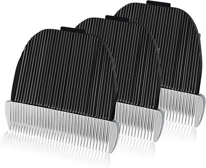 3 Pack Replacement Blade Compatible with oneisall Low Noise Dog Clippers, Made of Ceramic Blade & Stainless Steel Blade,Cut Length 0.5mm