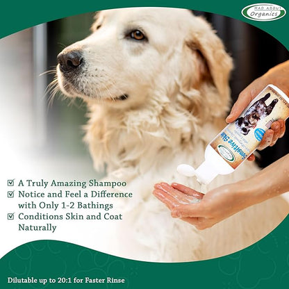 Dog Shampoo for Sensitive Skin - Lanolin-Enriched Formula - pH Balanced to Support Natural Oils - Light Citrus Scent - Suitable for All Dogs - Moisturizes and Softens Coats - 8 oz
