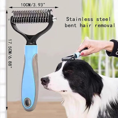 Dog Grooming Kit Puppy Dog Nail Trimmers Small Breed Cat Clippers Undercoat Rake for Dogs Grooming Tools Suction Cup Hooks Pet Grooming Loop Noose (Box)