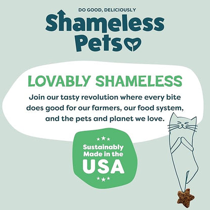 Shameless Pets Digestive Health Catnip Chicken Crunchy Cat Treats