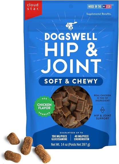 Dogswell Hip & Joint Chicken Soft & Chewy - 14 oz.