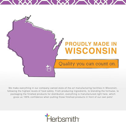 Herbsmith Sound Dog Viscosity Joint Support Chews for Dogs, 60 Count Large