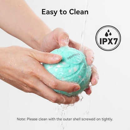 Cheerble [2025 Upgrade Smart Interactive Dog Toys,Wicked Ball AIR,3 Interactive Modes,Self Moving Bouncing Rotating Ball,E-TPU Material,IPX7 Waterproof,Active Rolling Ball for Medium and Large Dogs