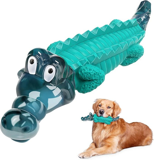 Dog Toys for Aggresive Chewersï¼_og Toys for Large Dogs - Tough Dog Chew Toys - Indestructible Dog Toys for All Breed Sizes to Keep Them Busy