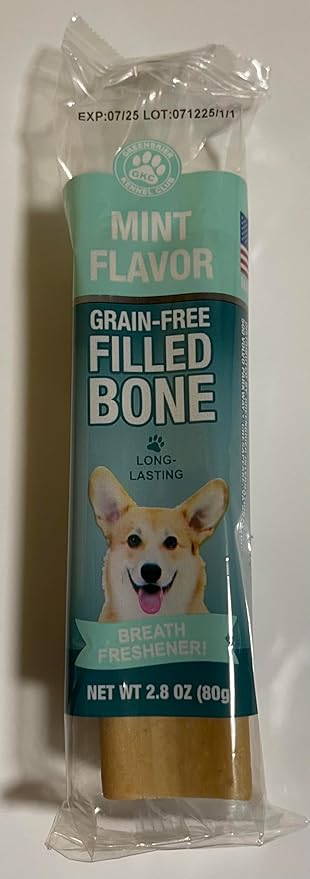Mint Flavor Grain Free Filled Bone 2.8oz