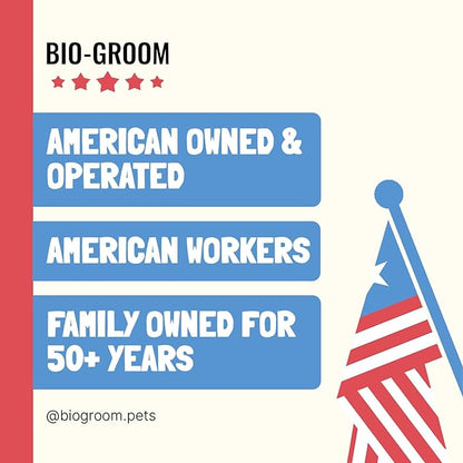 Bio-Groom Super Cream Dog Conditioner - Concentrated Coat Conditioner, Dog Bathing Supplies, Puppy Wash, Cat & Dog Grooming Supplies for Sensitive Skin, Cruelty-Free, Made in USA - 8 fl oz 1-Pack