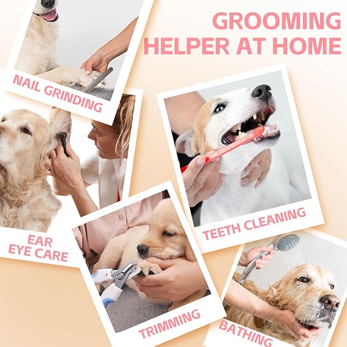 Dog Grooming Hammock for XXL Large Dogs Nail Trimming, Dog Grooming Harness for Cutting Nails, Pet Grooming Sling Helper with Nail Clippers/Nail Trimmers