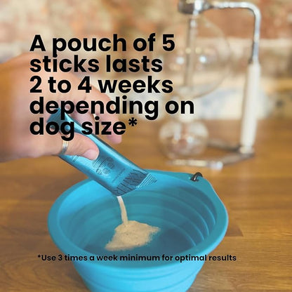 Advanced Joint & Hydration Supplement for Dogs – Vet-Approved - Soluble Powder with Collagen, Electrolytes, 7 Active Nutrients & Vitamins – Chicken Broth Flavor (Up to 4 Weeks Supply)