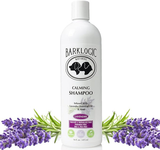 Calming Shampoo, Lavender, 16 fl oz | No Parabens, No Phthalates, No Sulfates, No DEA & PEG, Plant-Based